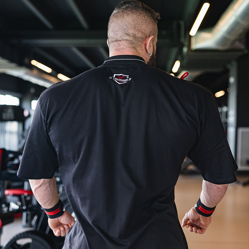T-shirt Oversize Tsunami Bodybuilding Uomo - TSUNAMI NUTRITION