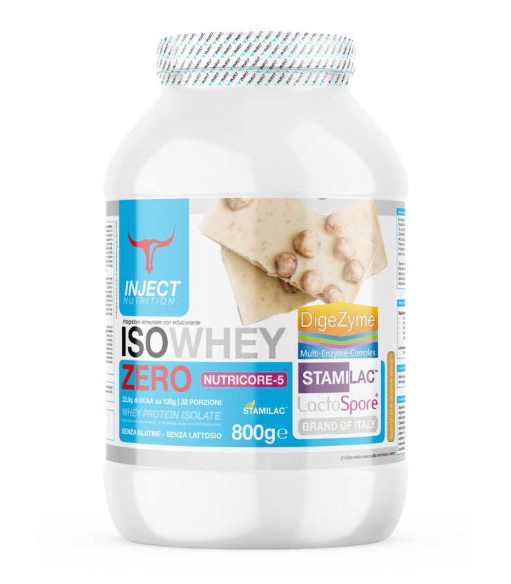 Iso Whey ZERO Stamilac™ Nutricore-5™ (800g) - INJECT NUTRITION