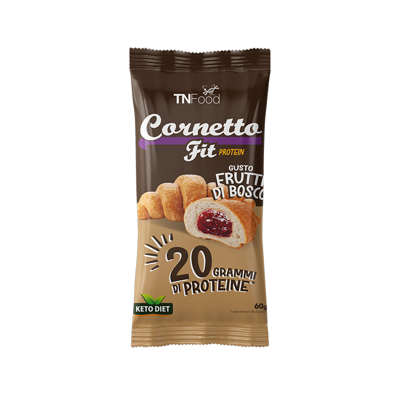 Cornetto Ripieno Fit Protein KETO FRIENDLY (60g - 6 gusti) - TSUNAMI NUTRITION