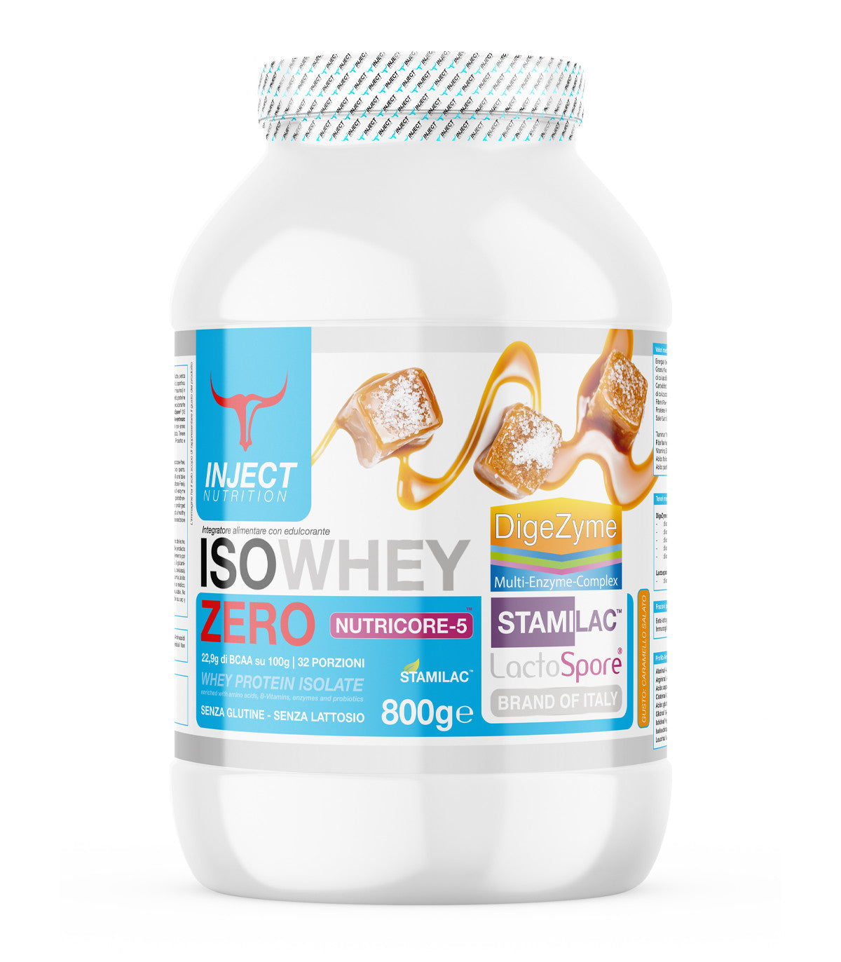 Iso Whey ZERO Stamilac™ Nutricore-5™ (800g) - INJECT NUTRITION