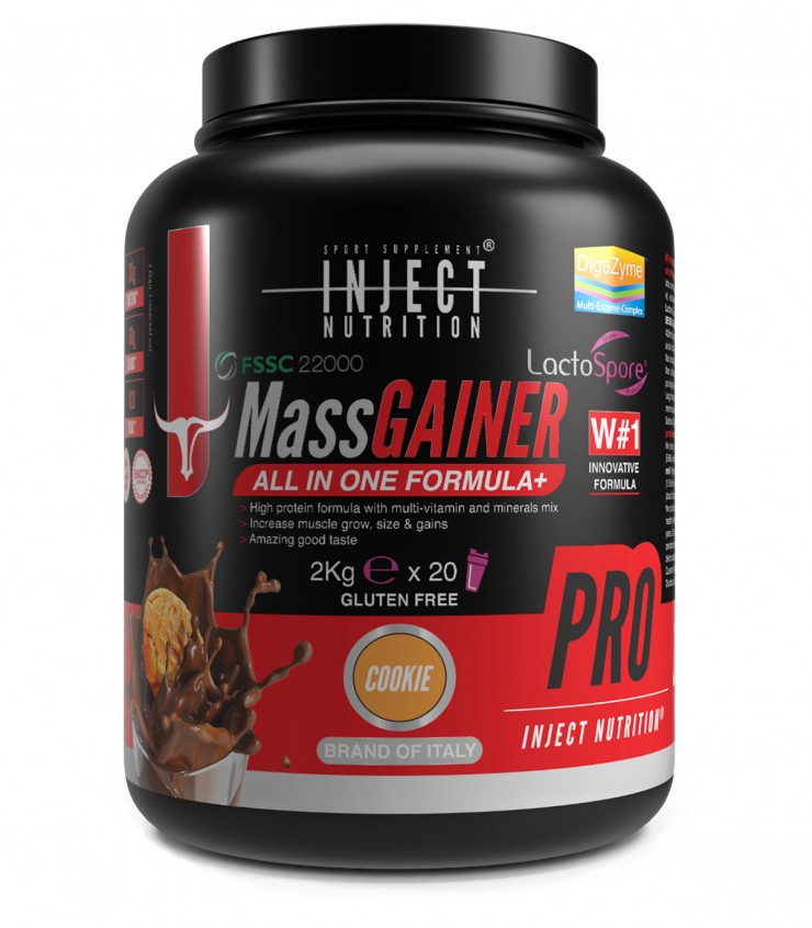 Mass Gainer Pro (2kg) - INJECT NUTRITION