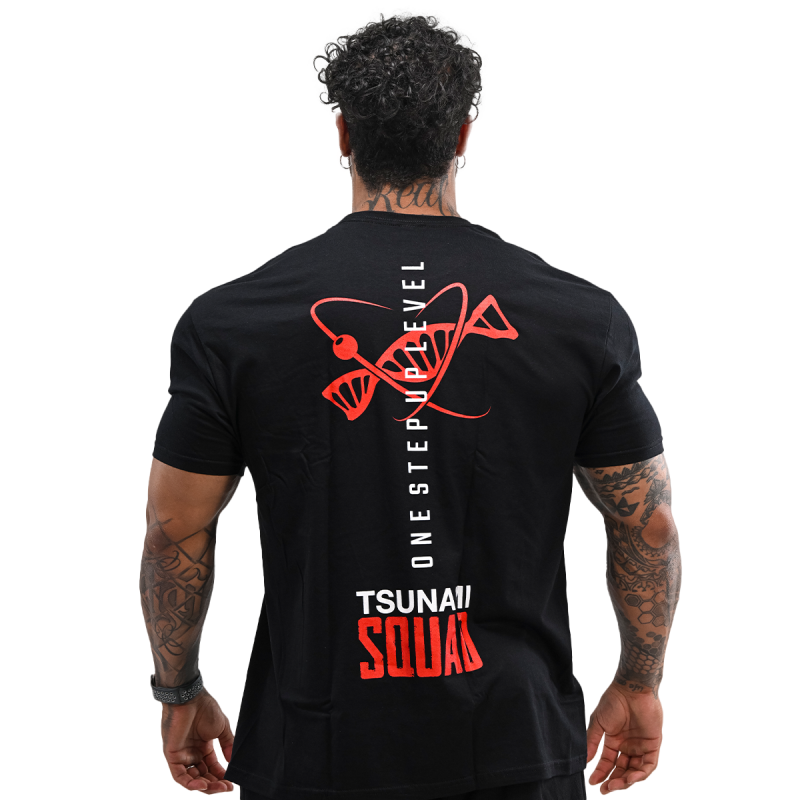 T-shirt "One Step Up Level" Uomo - TSUNAMI NUTRITION