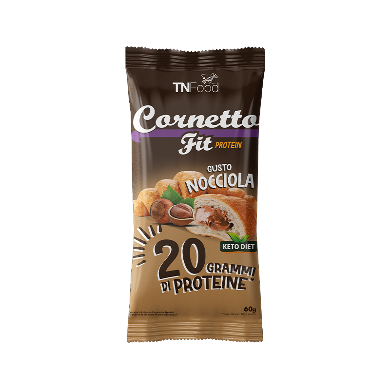 Cornetto Ripieno Fit Protein KETO FRIENDLY (60g - 6 gusti) - TSUNAMI NUTRITION