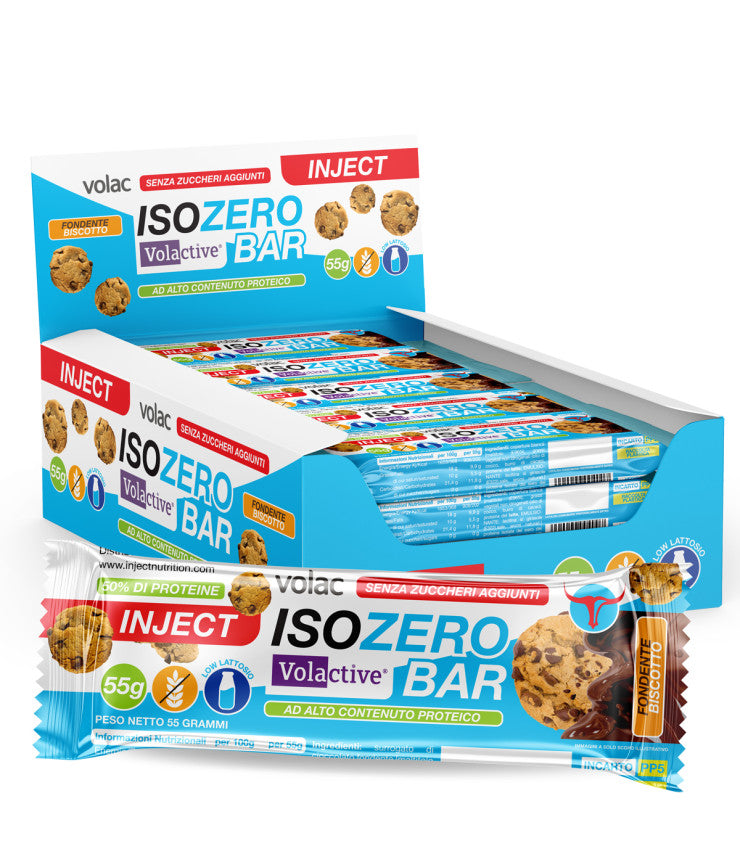 ISOZERO BAR Volac® Volactive® Senza Zuccheri (55g) - INJECT NUTRITION