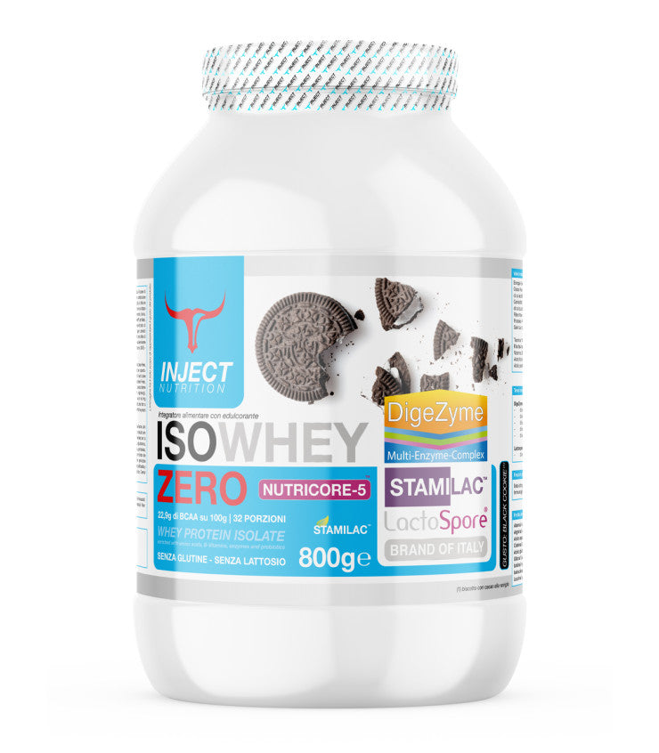 Iso Whey ZERO Stamilac™ Nutricore-5™ (800g) - INJECT NUTRITION