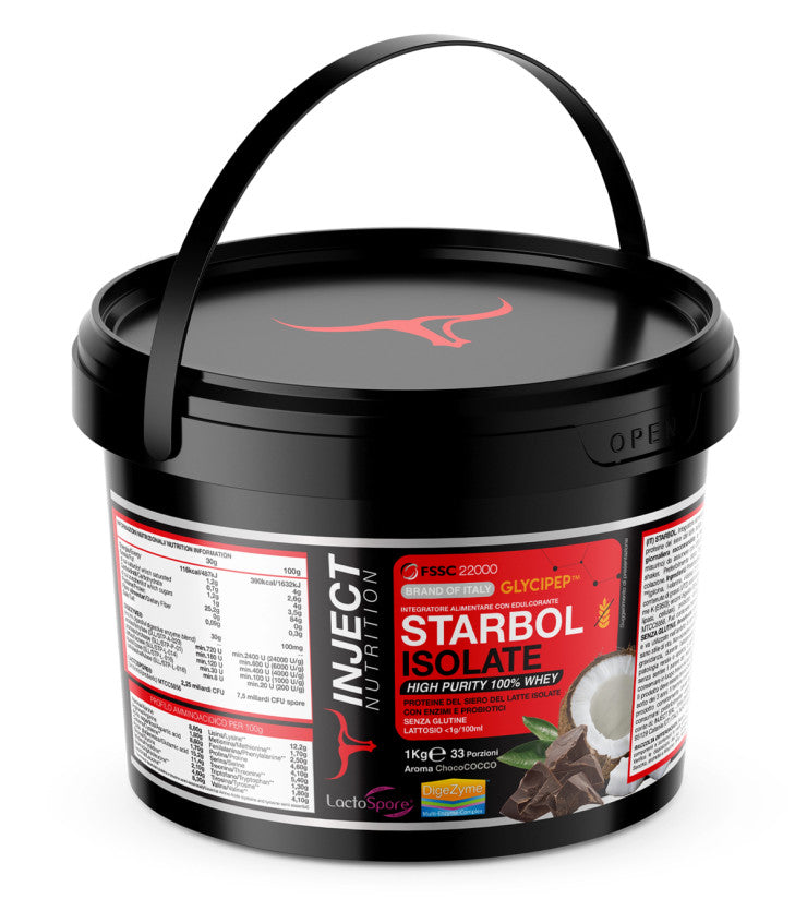 Starbol Protein Isolate 85% (1kg) - INJECT NUTRITION