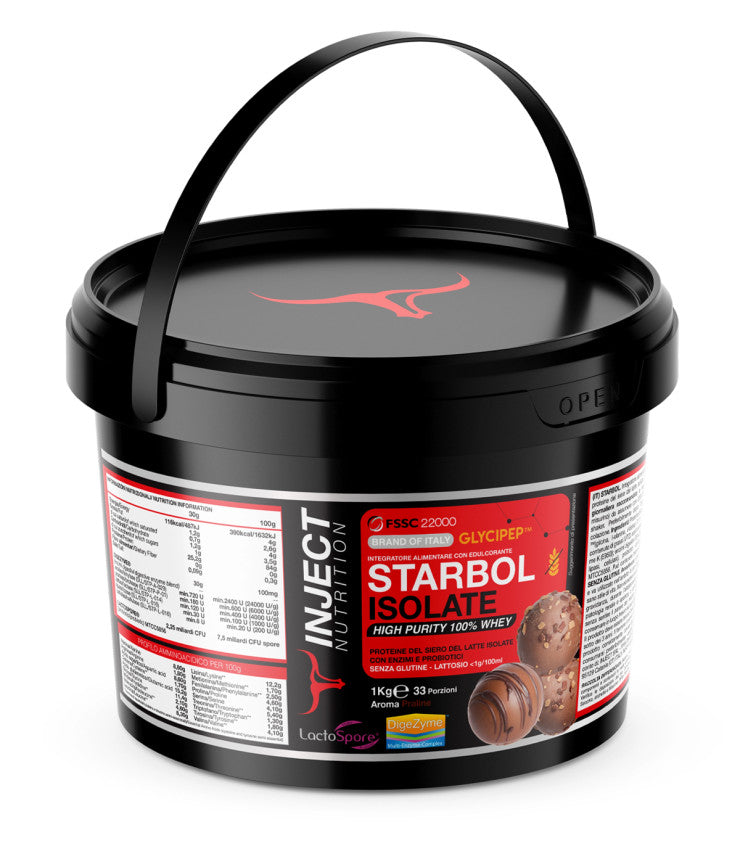 Starbol Protein Isolate 85% (1kg) - INJECT NUTRITION