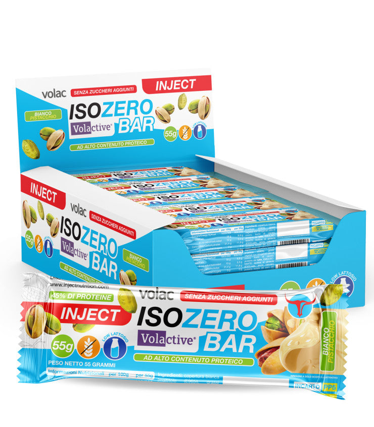 ISOZERO BAR Volac® Volactive® Senza Zuccheri (55g) - INJECT NUTRITION