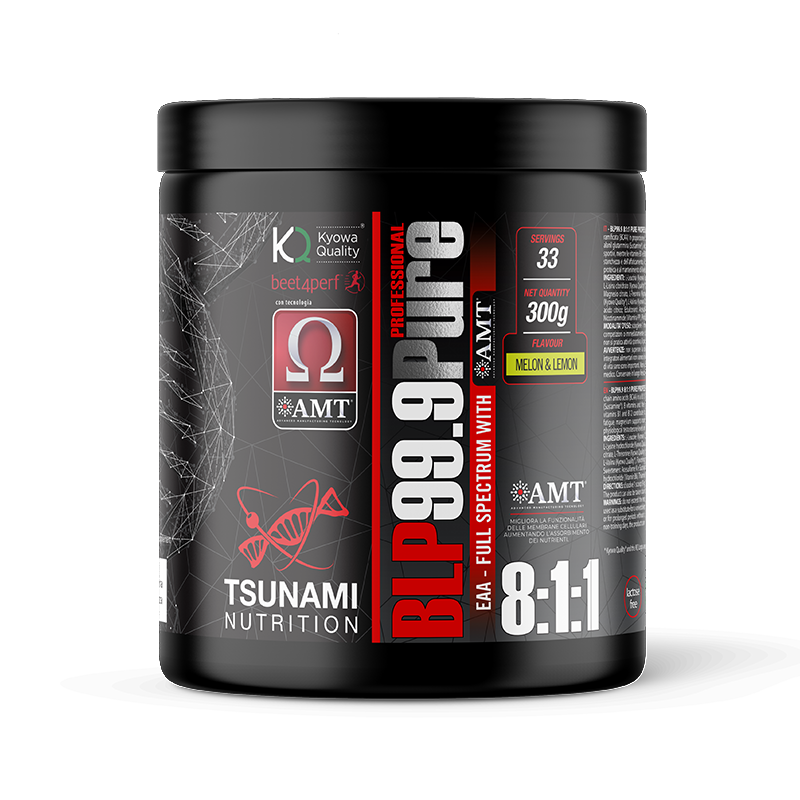 BLP99.9 8:1:1 - Aminoacidi Essenziali Kyowa Quality® (300g) - TSUNAMI NUTRITION