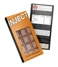 Cioccolato Extra Fondente Con Granella Di Nocciole Senza Zuccheri Aggiunti (90g) - INJECT NUTRITION