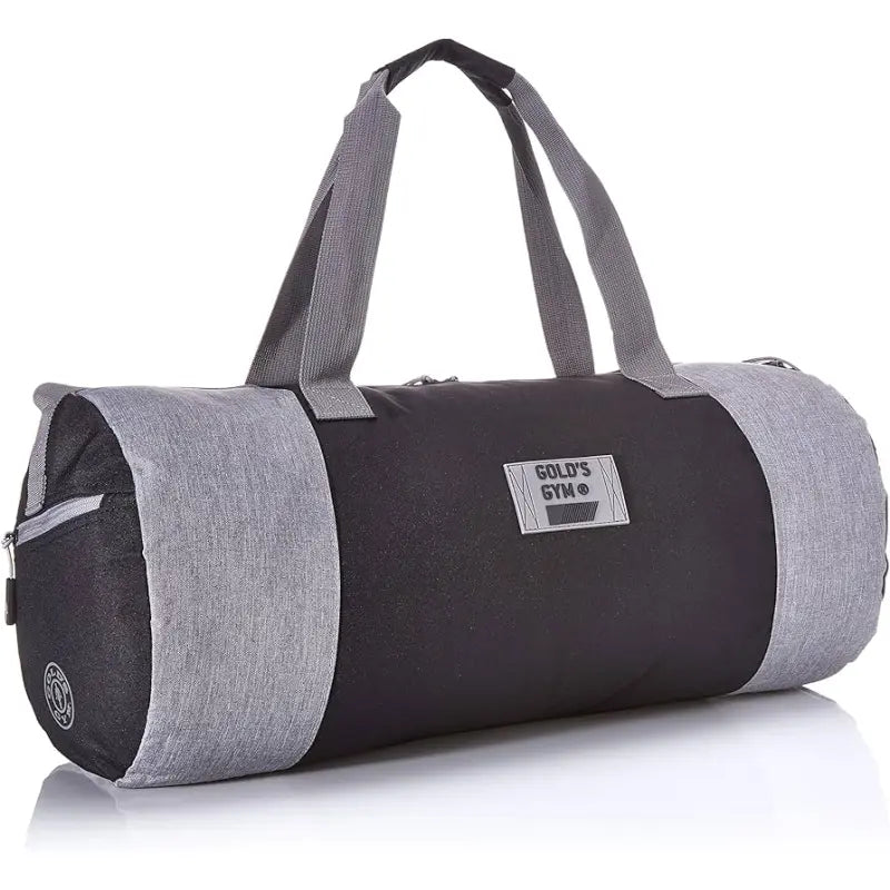 Gold's Gym Contrast Barrel Bag Black/Grey