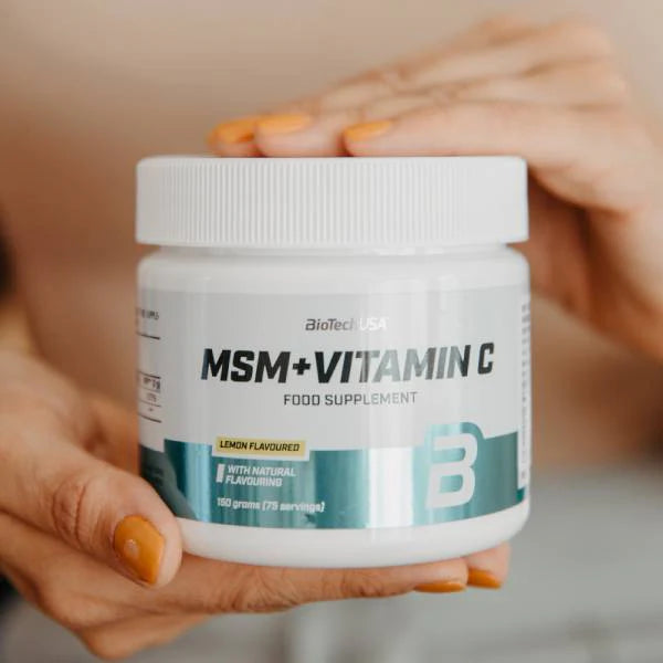 MSM + Vitamin C polvere (150g) - BIOTECH USA