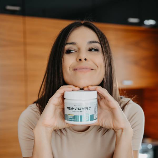 MSM + Vitamin C polvere (150g) - BIOTECH USA
