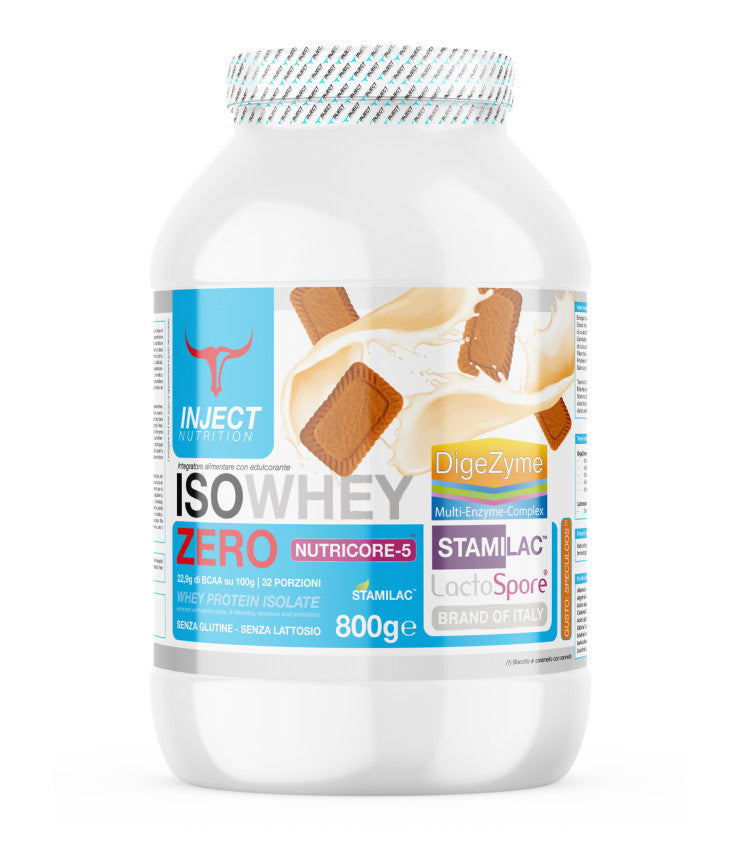 Iso Whey ZERO Stamilac™ Nutricore-5™ (800g) - INJECT NUTRITION