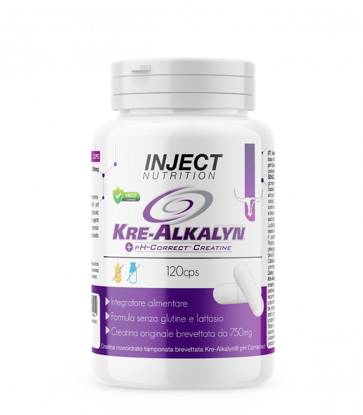 Kre-ALKALYN® - Creatina Tamponata (120cps) - INJECT NUTRITION