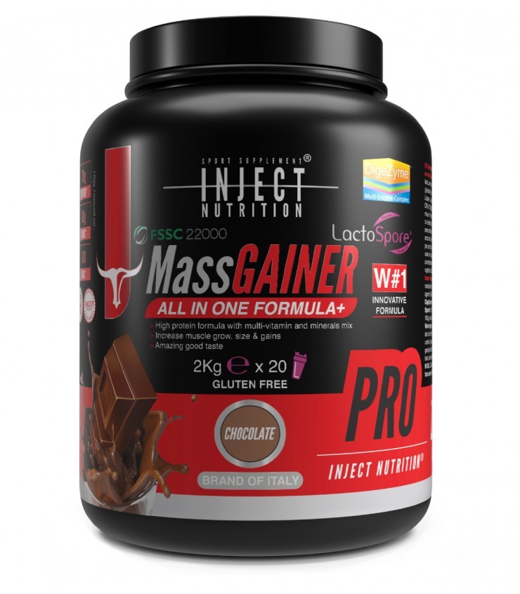 Mass Gainer Pro (2kg) - INJECT NUTRITION