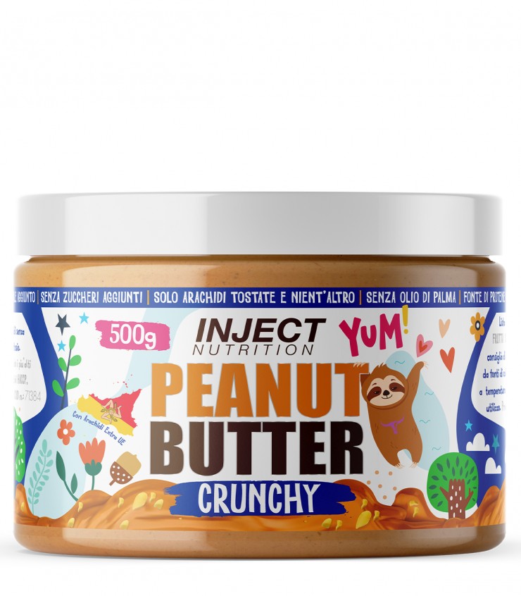 Peanut Butter Crunchy (500g) - INJECT NUTRITION