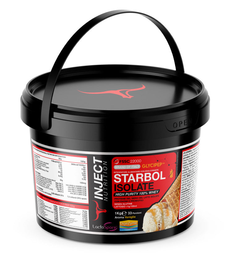 Starbol Protein Isolate 85% (1kg) - INJECT NUTRITION