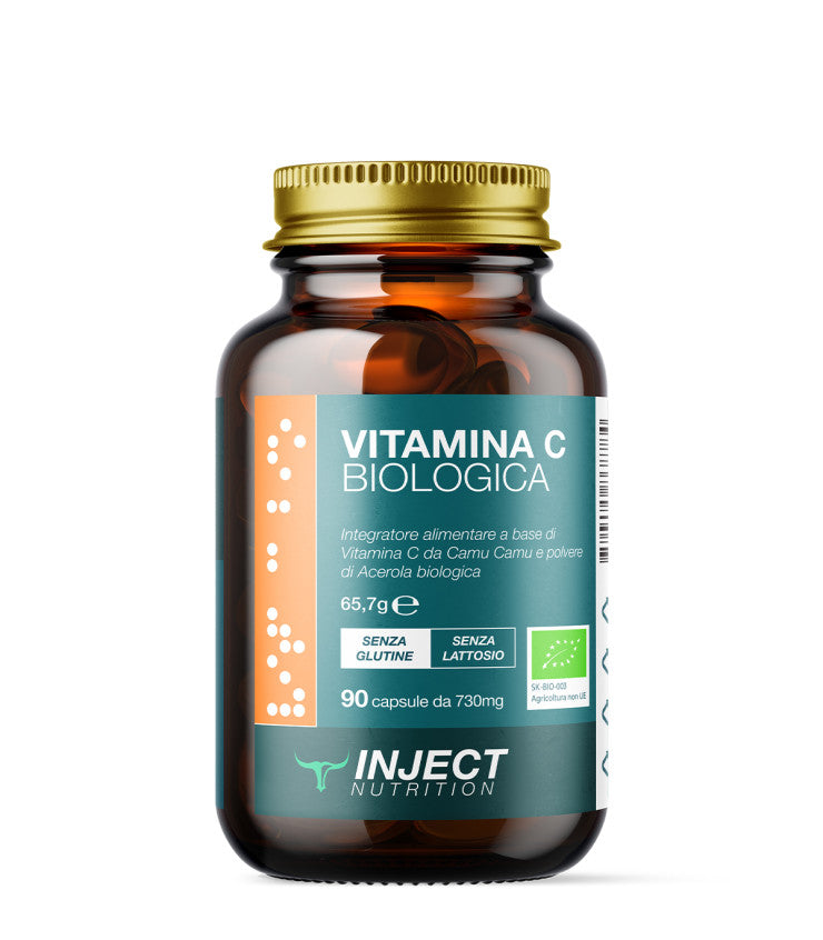 Vitamina C Biologica (90cps) - INJECT NUTRITION